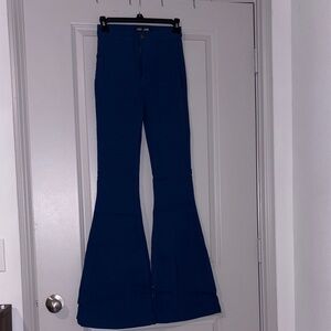 Chic Blue Flare & Wide Leg Jeans
